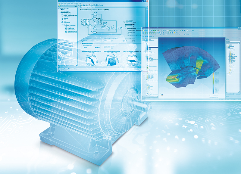 Simulation précise de moteurs électriques